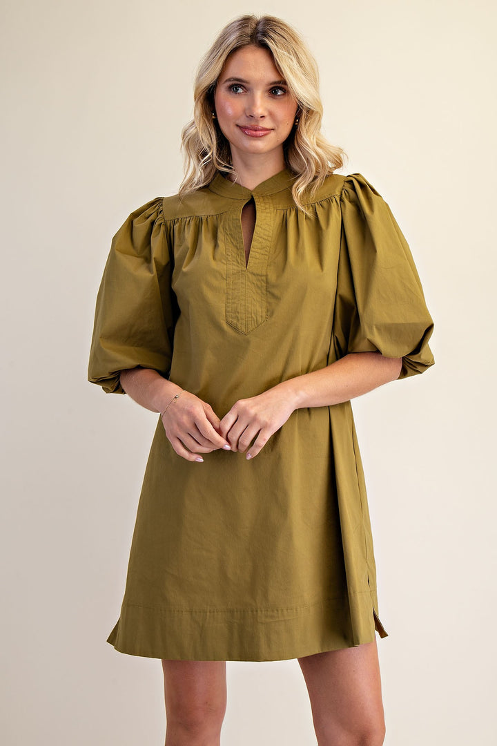 Bubble Sleeve Dress