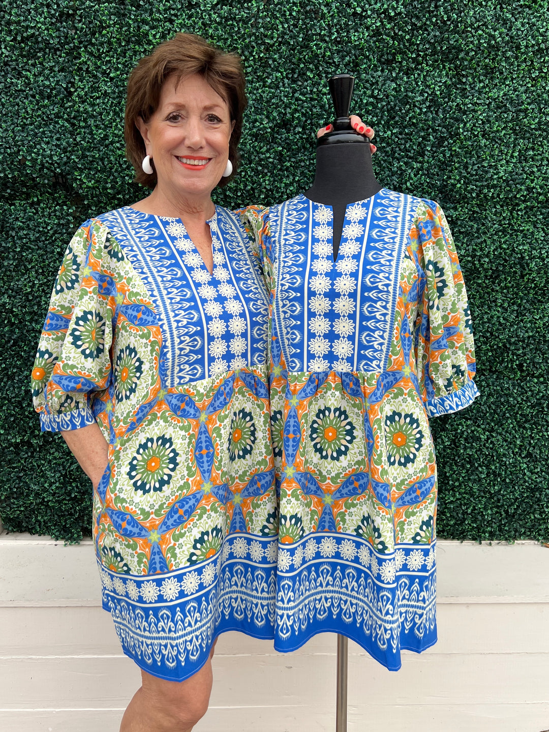 Best Online Women's Boutique colorful printed Dresses for spring summer 2025