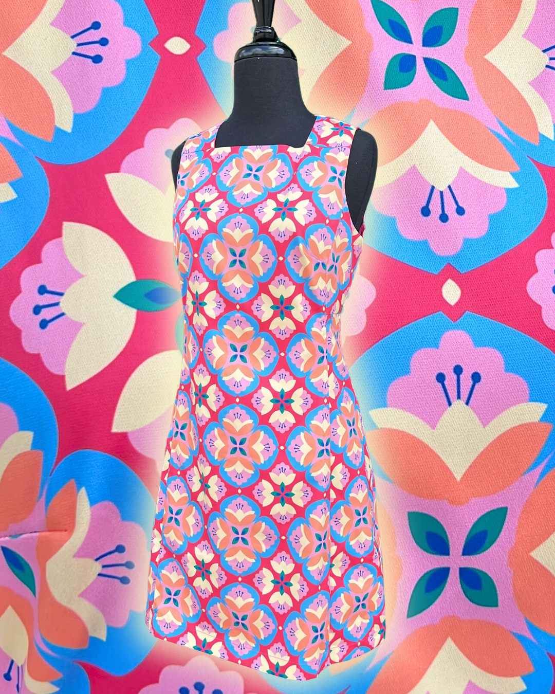 Dancing Daisy Print Dress Quality Women's Boutique Clothing Tres Chic