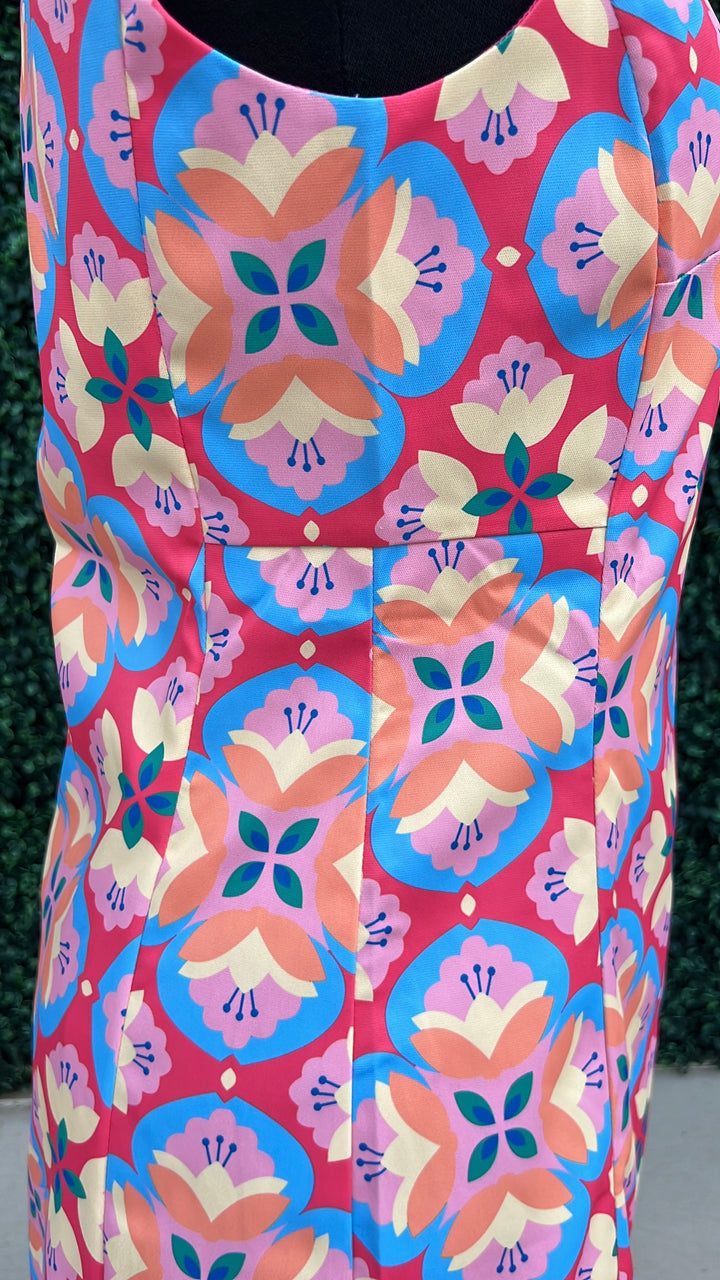 Dancing Daisy Print Dress Quality Women&