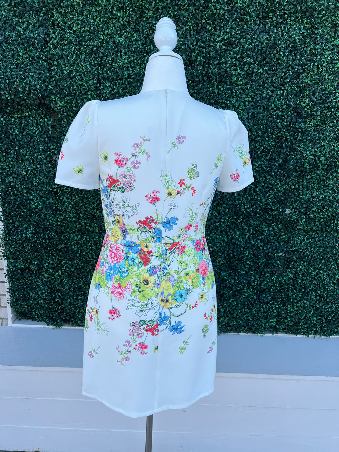 Floral Garden Print Dress High End Women's Online Boutique