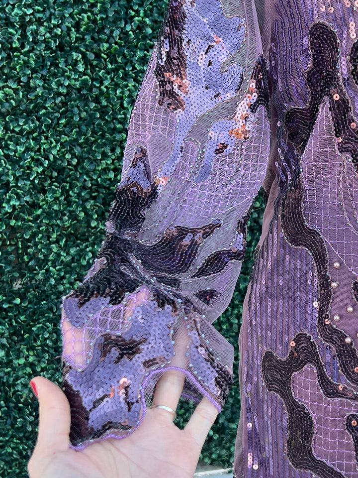 Sugar Plum Beaded Dress
