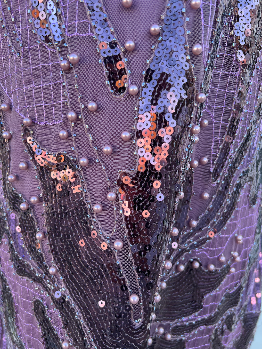 Sugar Plum Beaded Dress