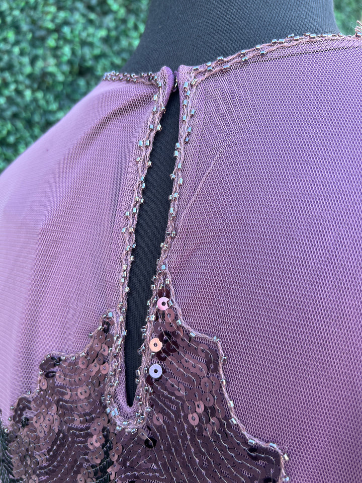 Sugar Plum Beaded Dress
