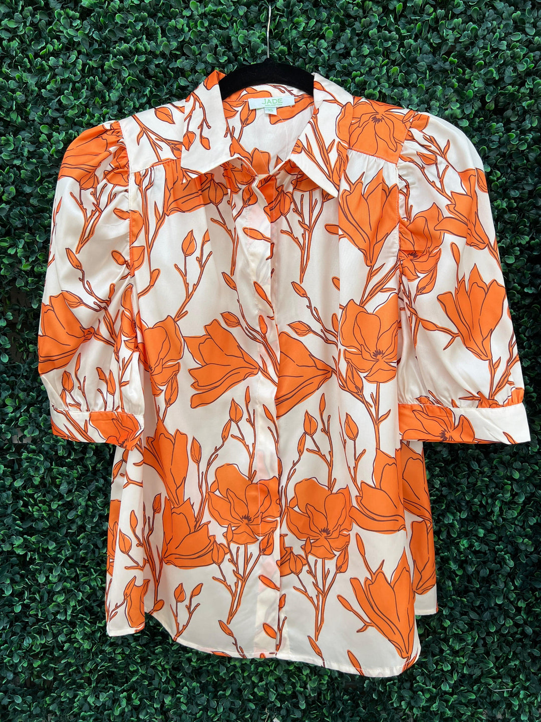 Orange Lilies Blouse