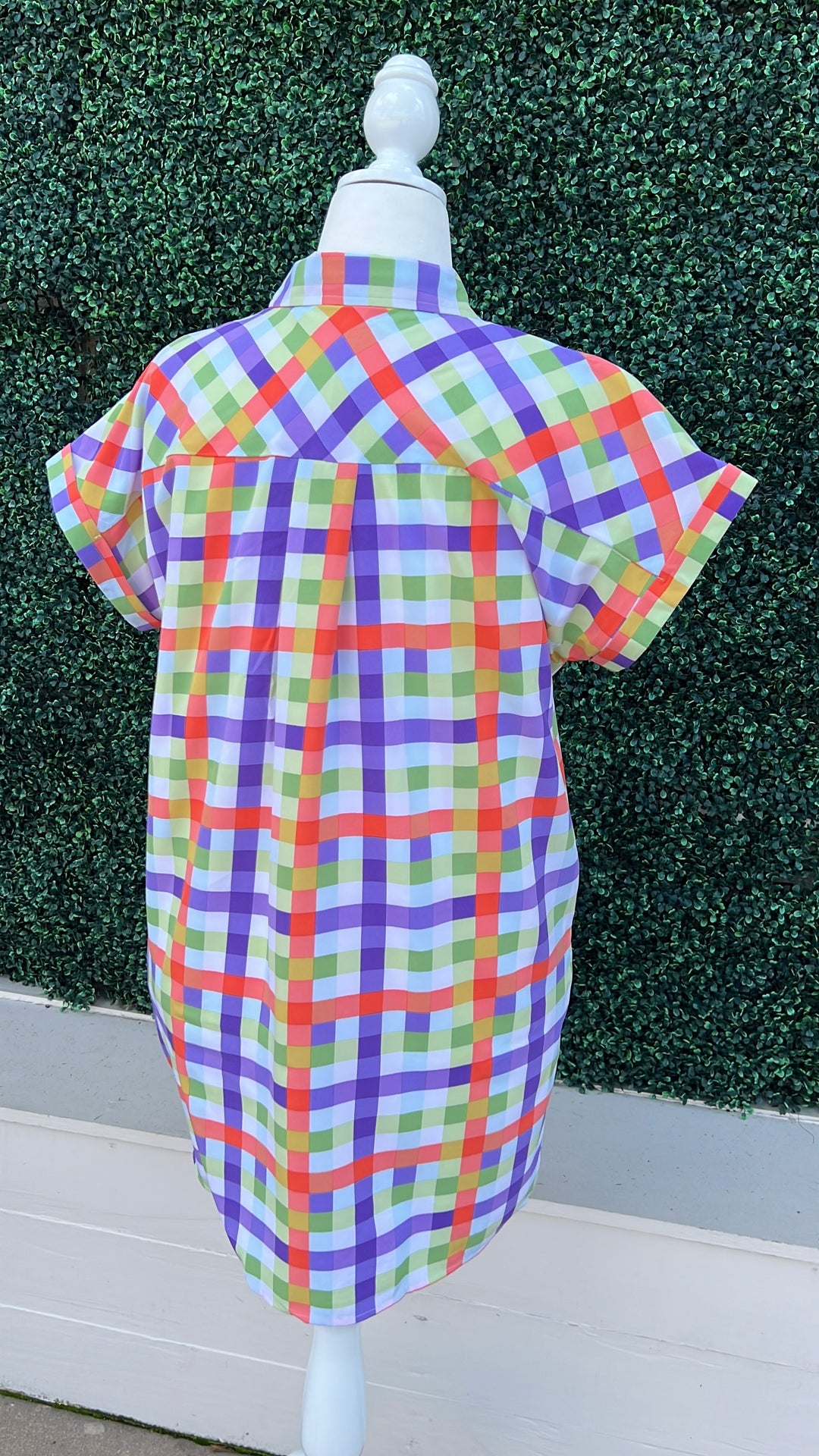 colorful boutique vivid printed sheath dress