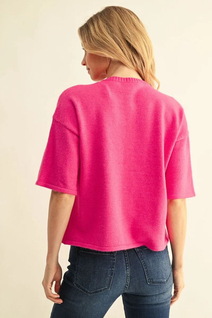 Short Sleeve Cardigan