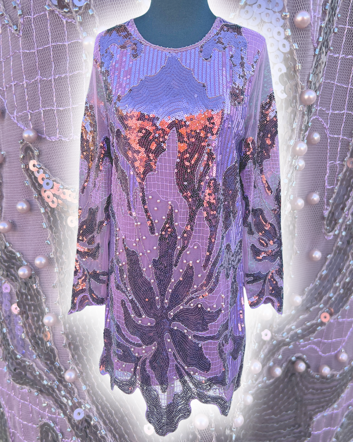 Sugar Plum Beaded Dress