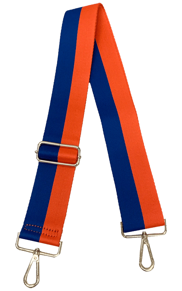 Astros Striped Guitar Strap tres chic boutique 