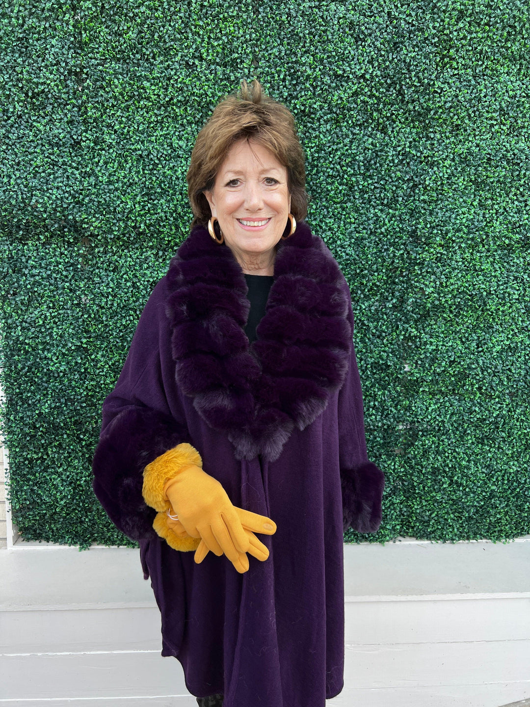 Faux fur touch screen colorful gloves womens stocking stuffer ideas colorful boutique online