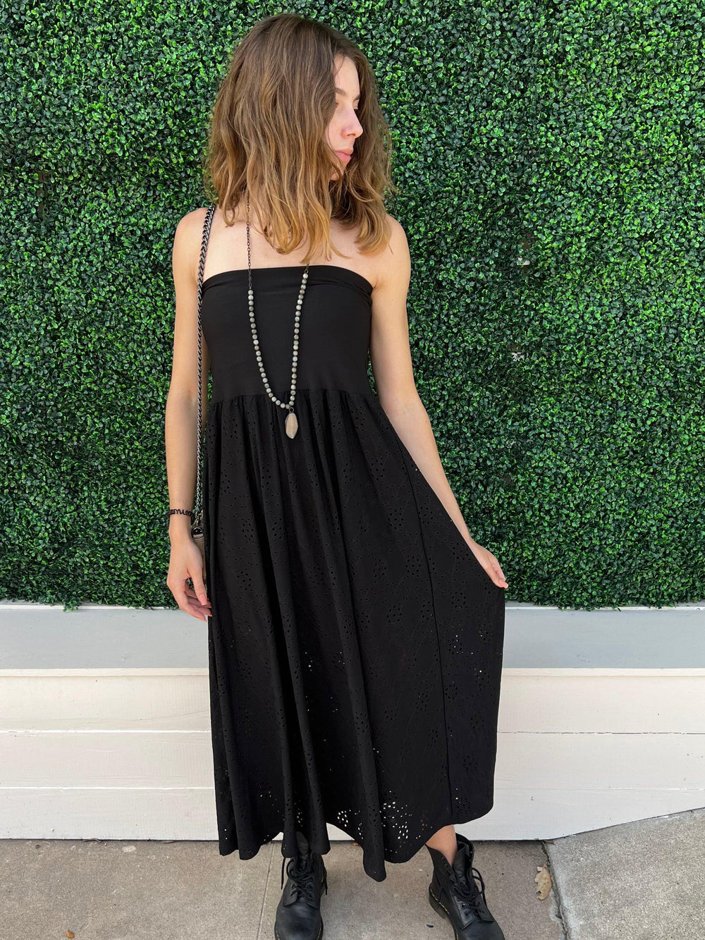 Maxi skirt strapless dress shop near me