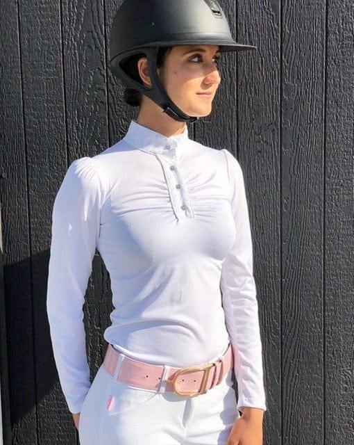 2" Wide Stirrup Buckle Belt - Tres Chic Houston