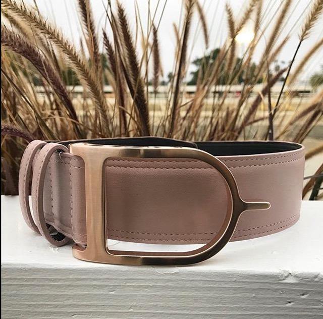 2" Wide Stirrup Buckle Belt - Tres Chic Houston