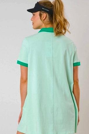 Golf Sequins Polo Dress