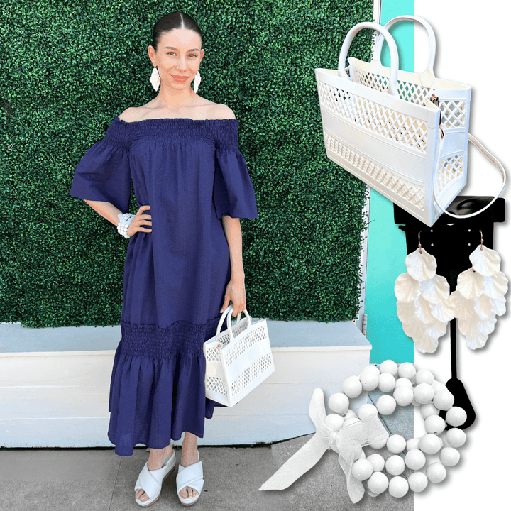 Off The Shoulder Midi Dress