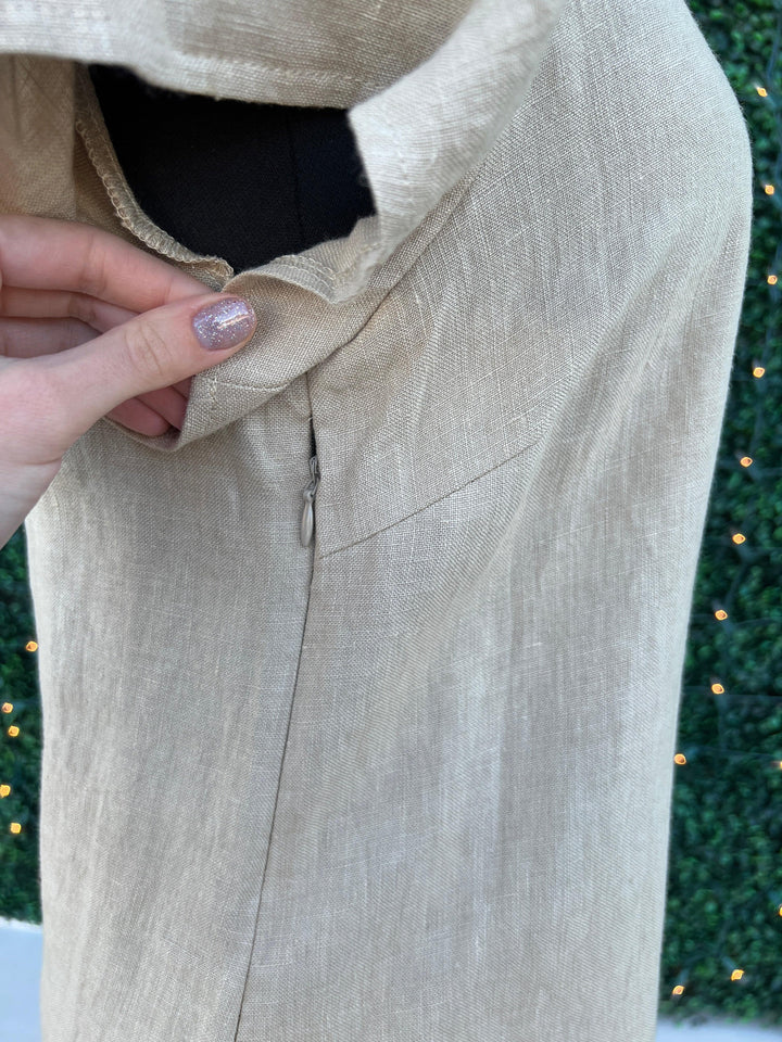 Linen natural color Dolce Cabo brand tres chic best women&