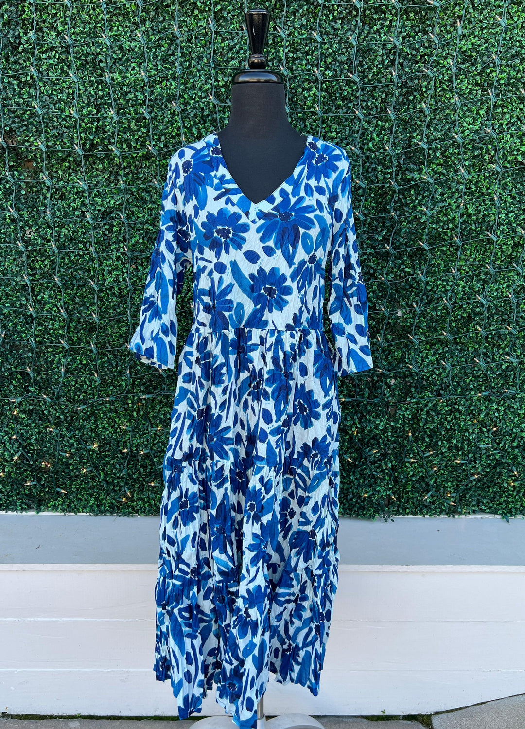 dress addict brand 100% cotton dresses floral print Tres Chic Boutique JOK