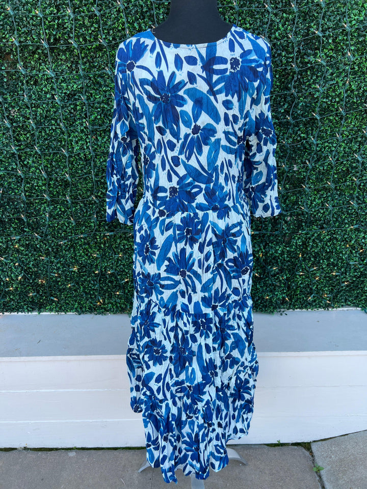 dress addict brand 100% cotton dresses floral print Tres Chic Boutique JOK