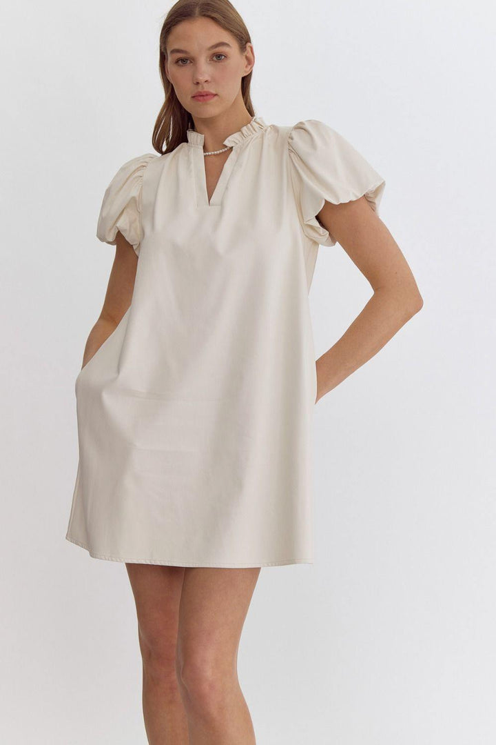 Vegan Leather Sheath Dress
