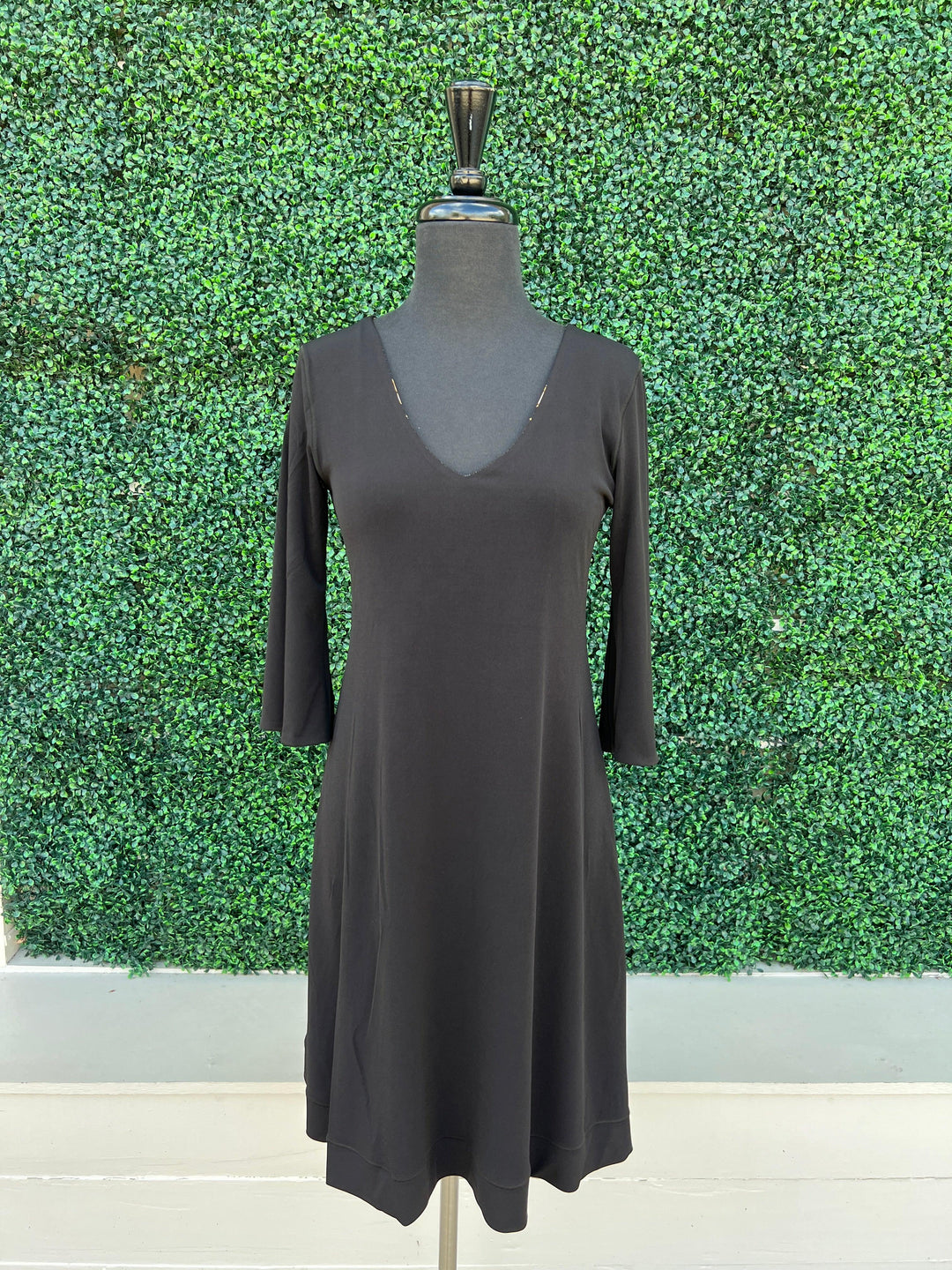 Animal Boarder Reversible Dress bell sleeve cocktail missy boutique eva varro