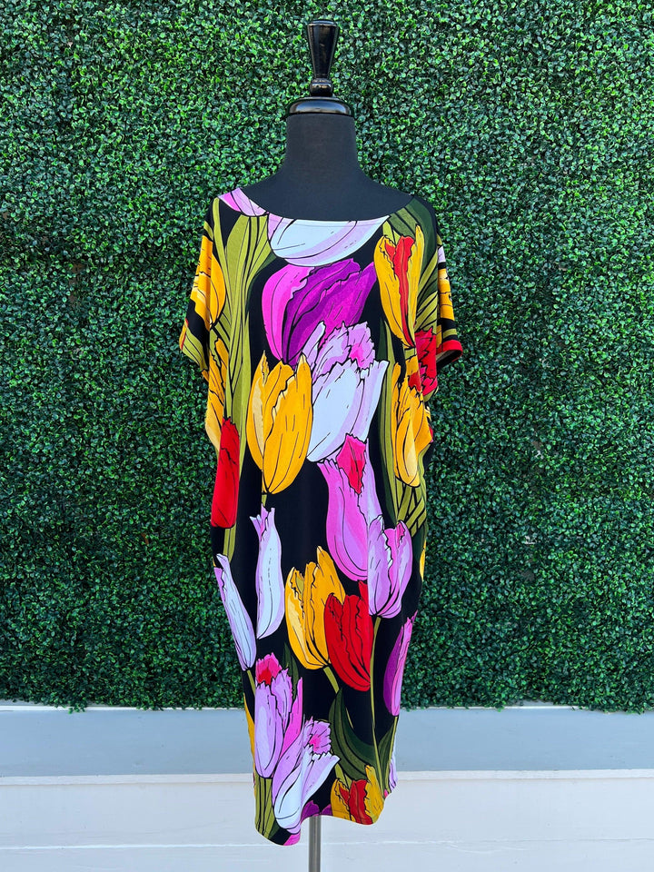Eva Varro packable short caftan dress shop