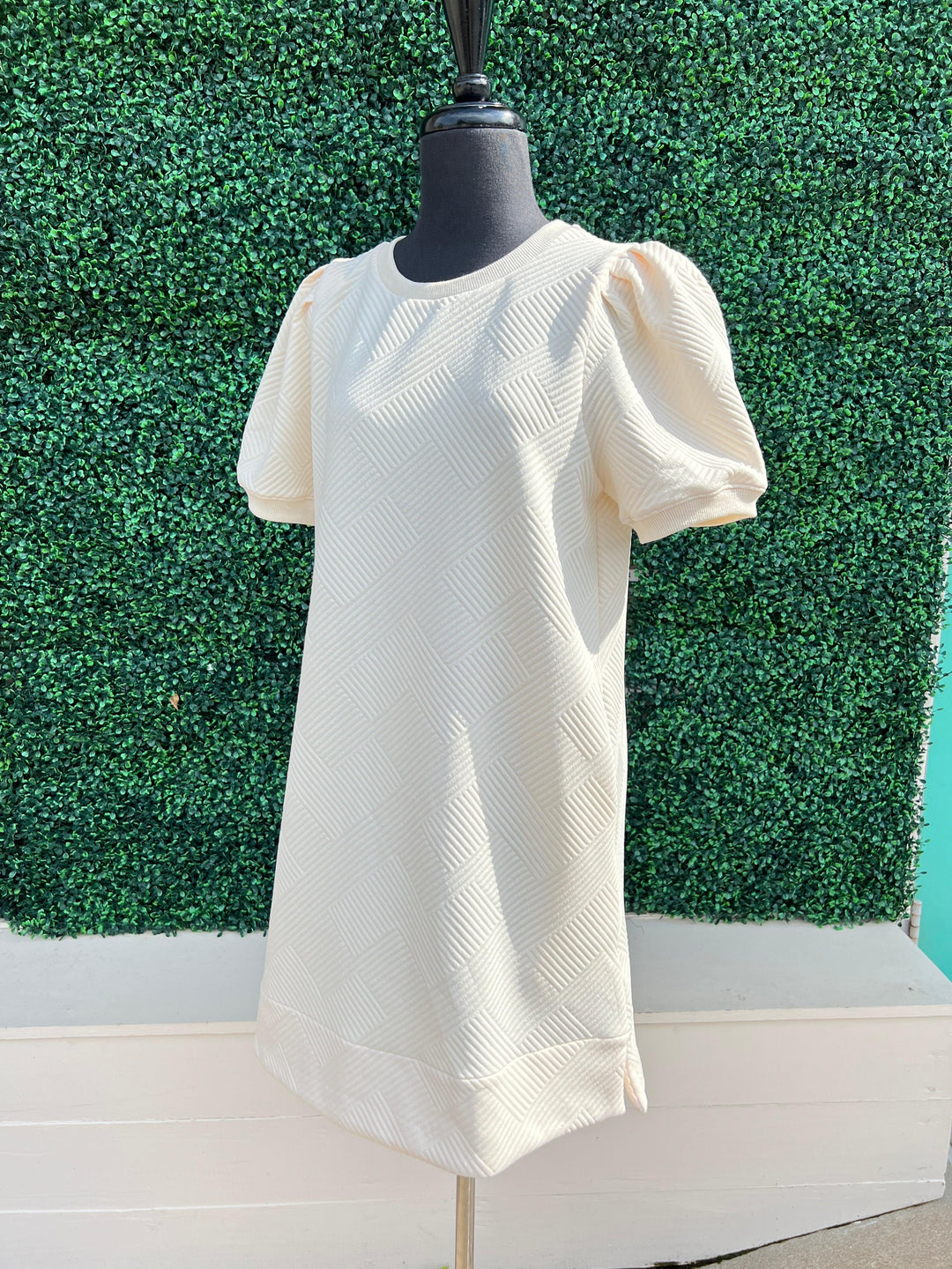 Textured Sheath Dress