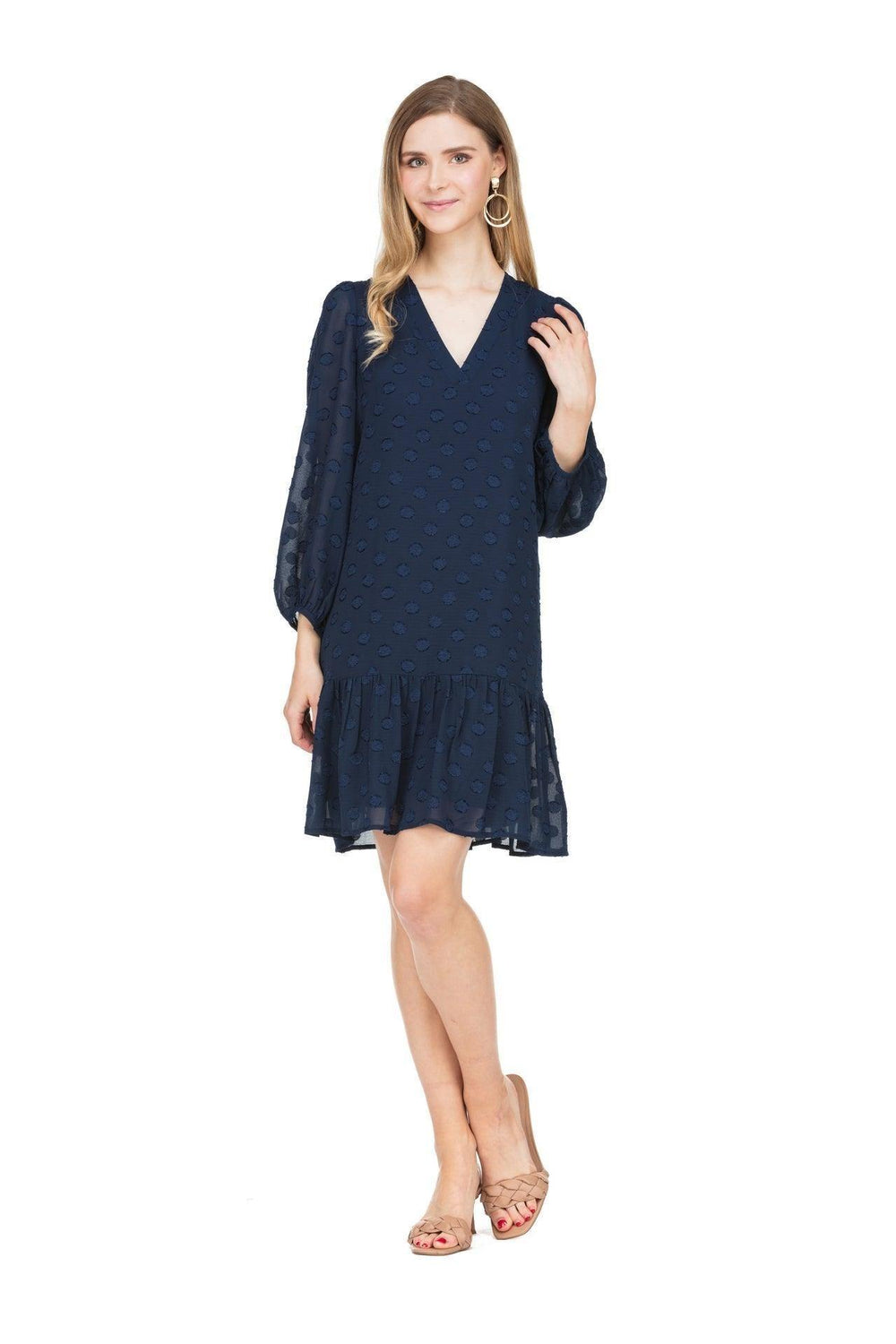 Dresses to cover arms and hits at the knee