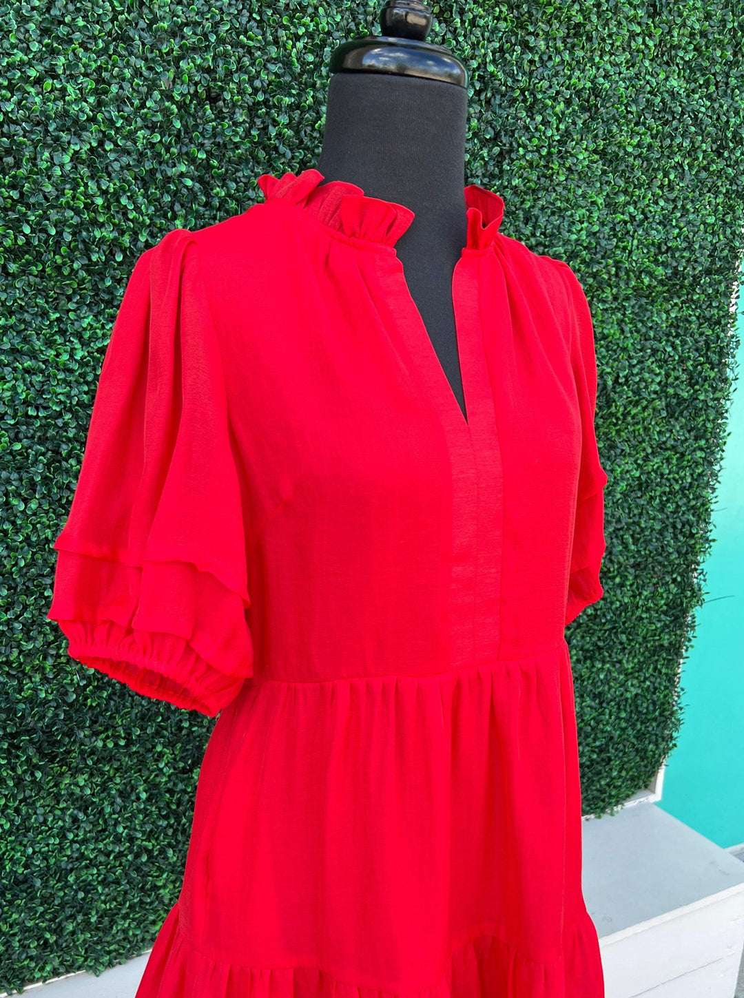 Jade joy joy brand red dress boutique womens clothing online houston 