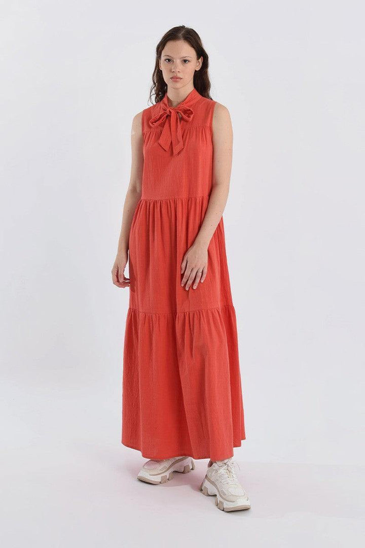 long cotton dress for the beach tres chic dress shop