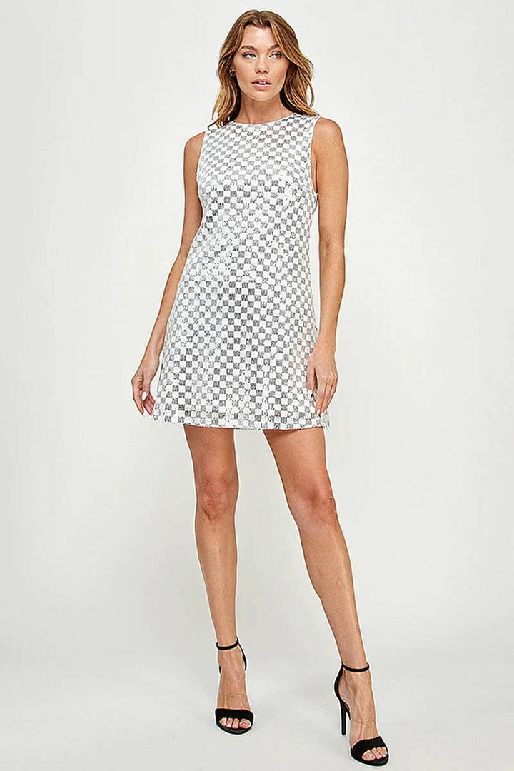 disco ball inspired dress tres chic houston valentines