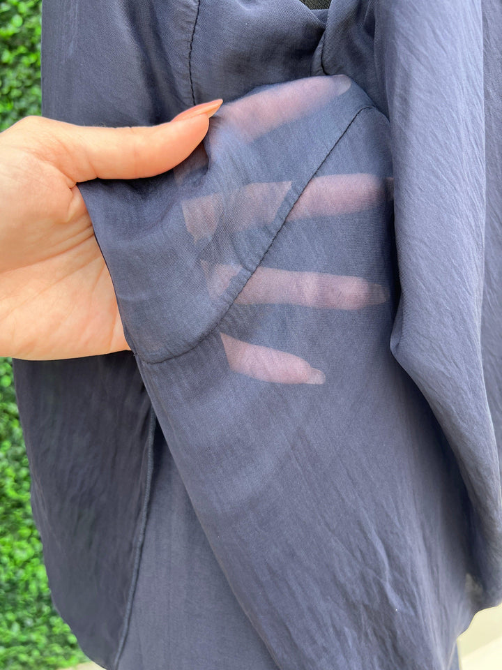 spring summer navy dress silk online boutique