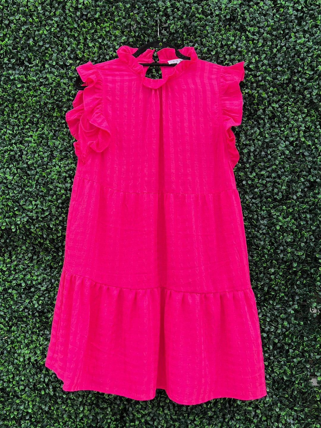 white and hot pink dress boutique