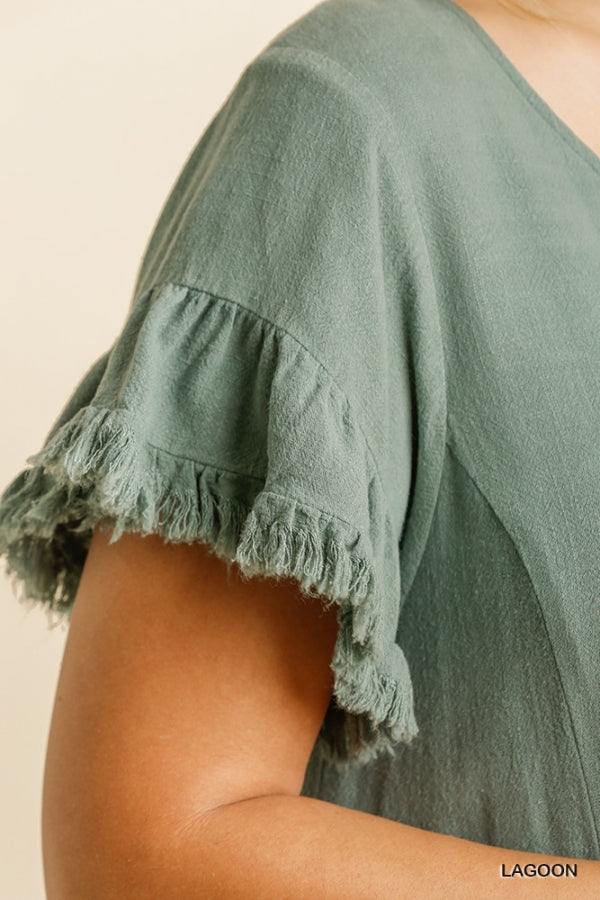 linen swing dress summer boutique flattering and stylish