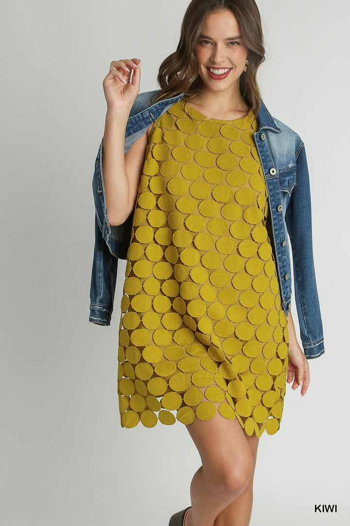 tres chic boutique near me online lace polka dot dress umgee brand