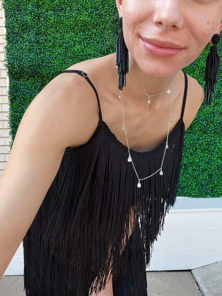 New Years Eve unique dress black