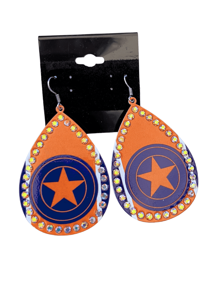 Astros Crystal Edge Earring