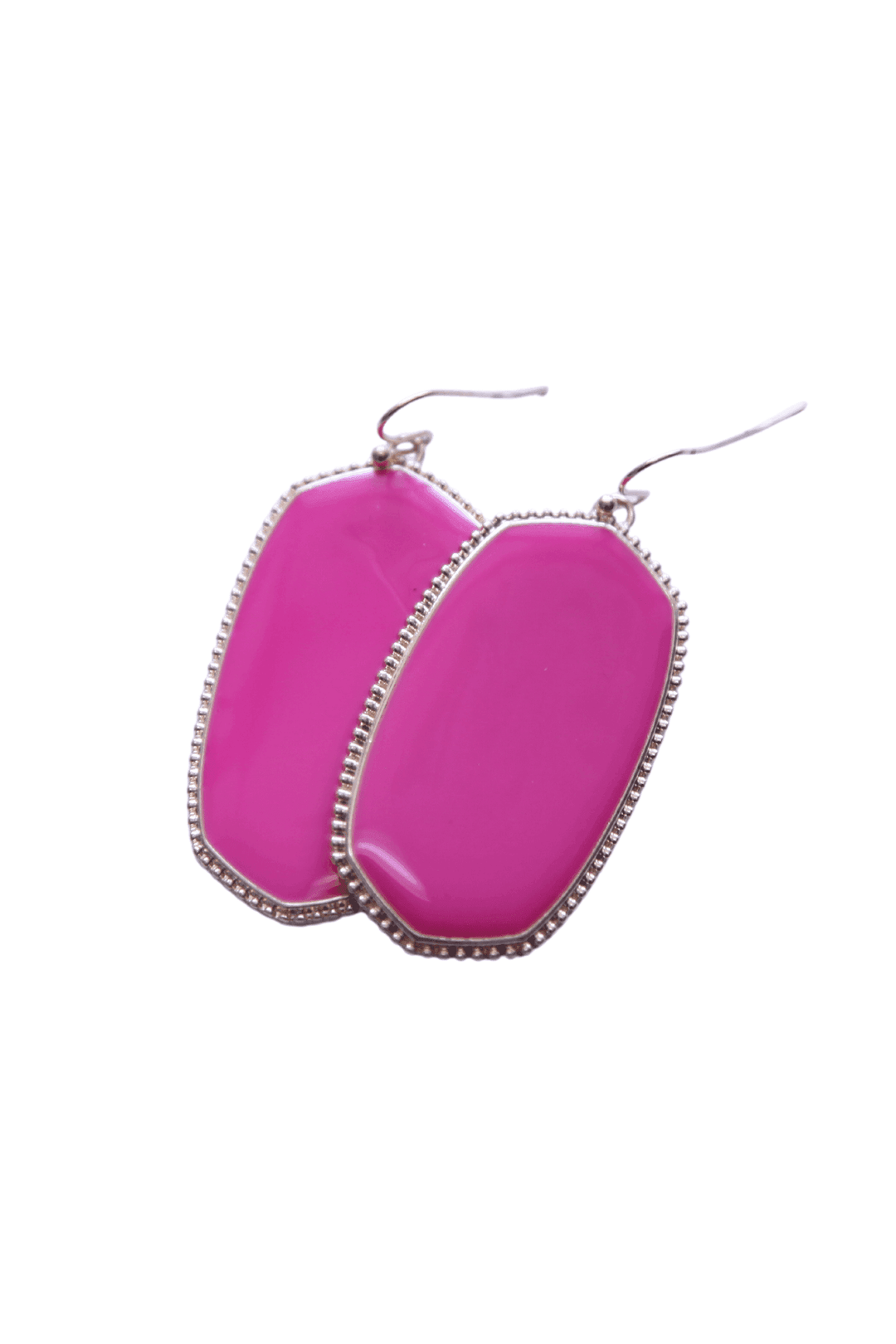 Hot pink Kendra Scott x Tres Chic Earrings