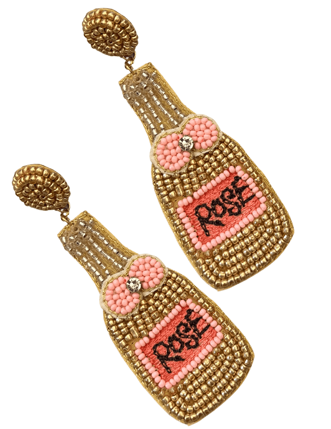 inexpensive statement lighweight earrings rose