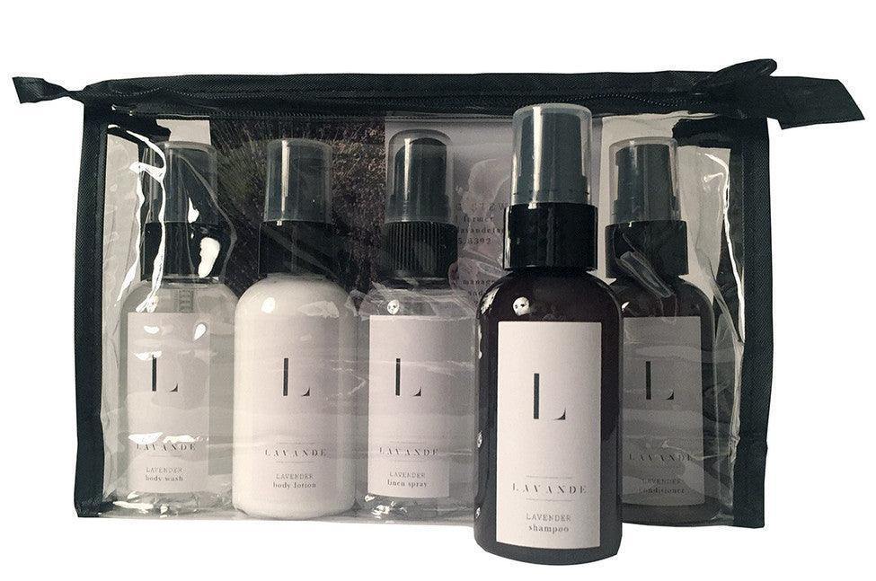 LAVANDE Lavender Travel Set - Tres Chic Houston
