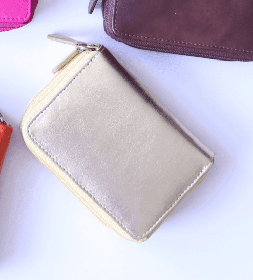 RFID Blocking Leather Wallet - Très Chic