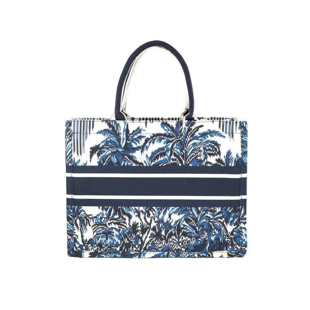 Floral Canvas Tote Bag - Très Chic
