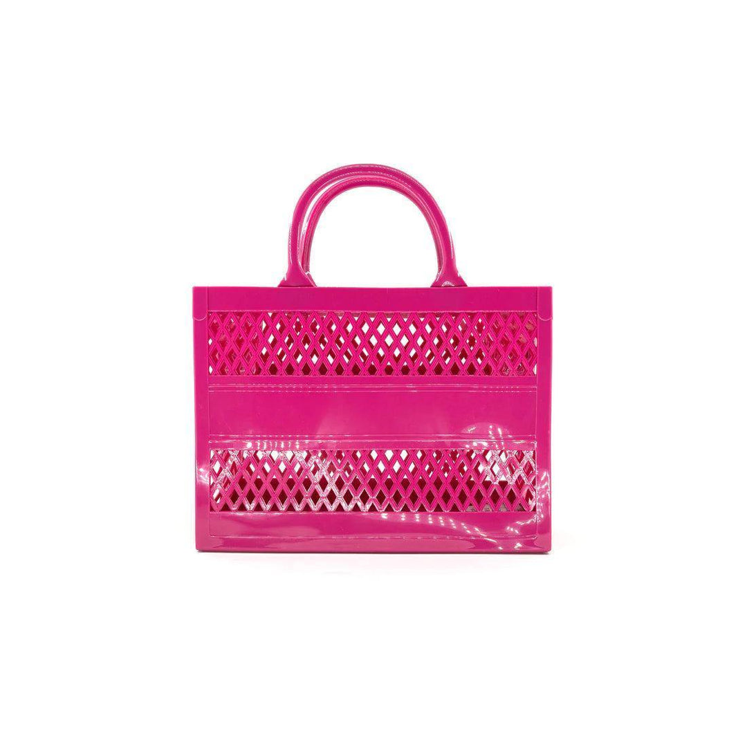 Jelly Perforated Tote (6 Colors) - Très Chic