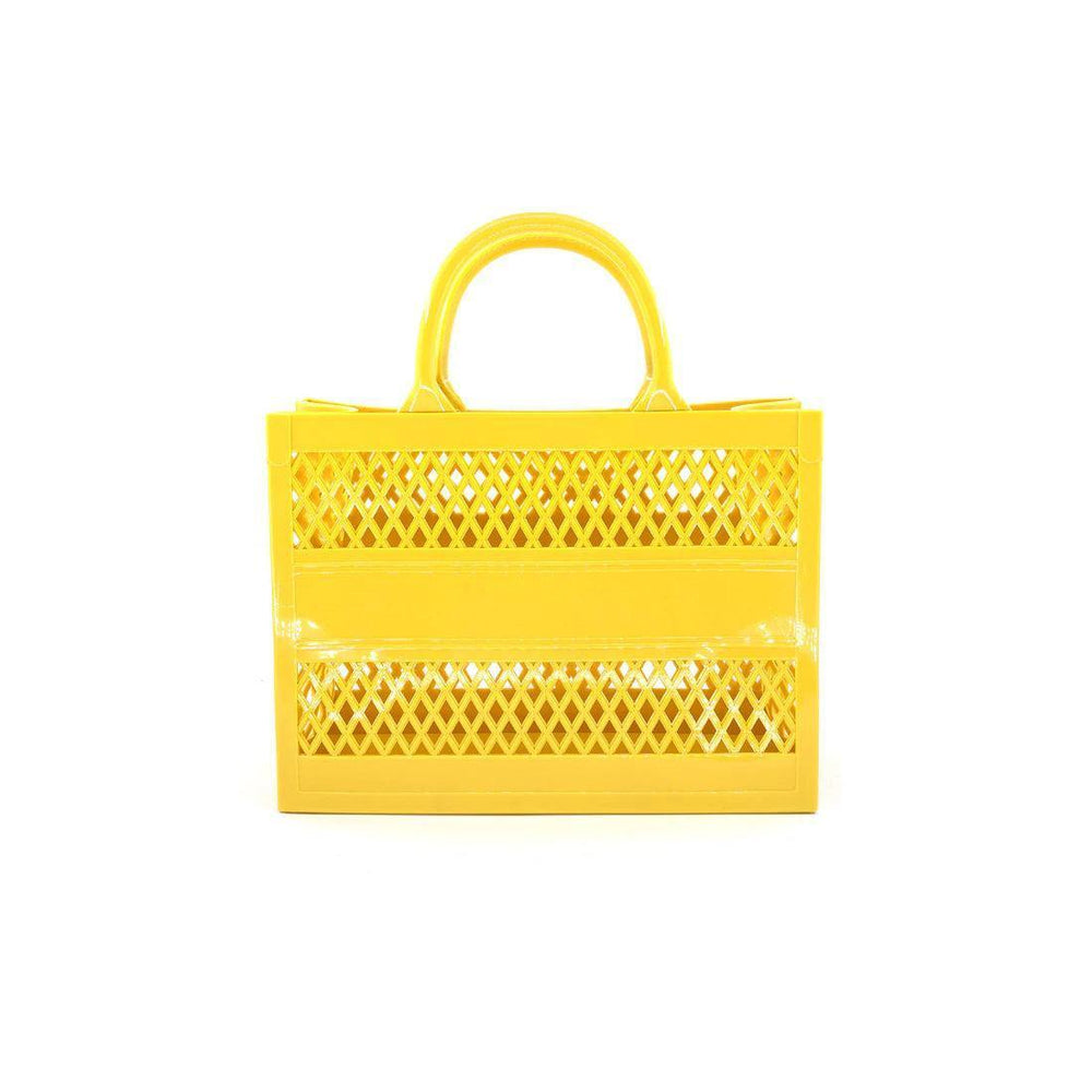 Jelly Perforated Tote (6 Colors) - Très Chic
