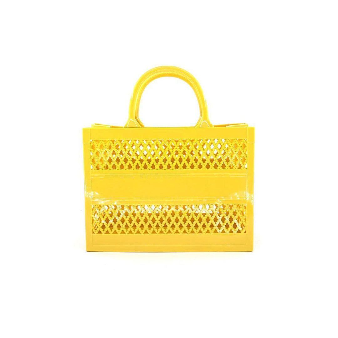 Jelly Perforated Tote (6 Colors) - Très Chic
