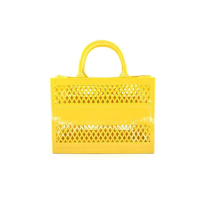Jelly Perforated Tote (6 Colors) - Très Chic