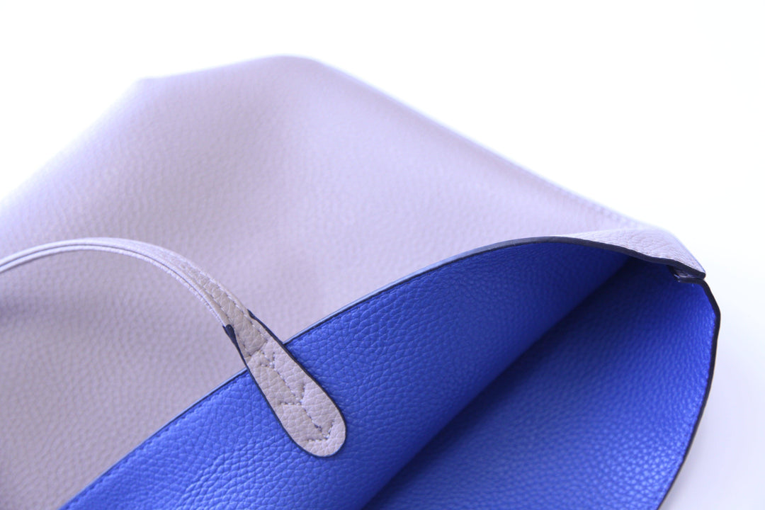 online boutique bright royal blue tote
