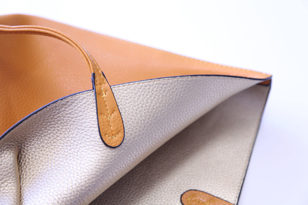 online dress boutiques for women mustard tote