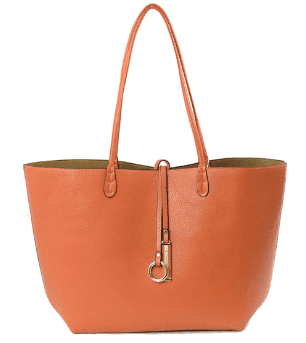 large never full toate bag fall orange