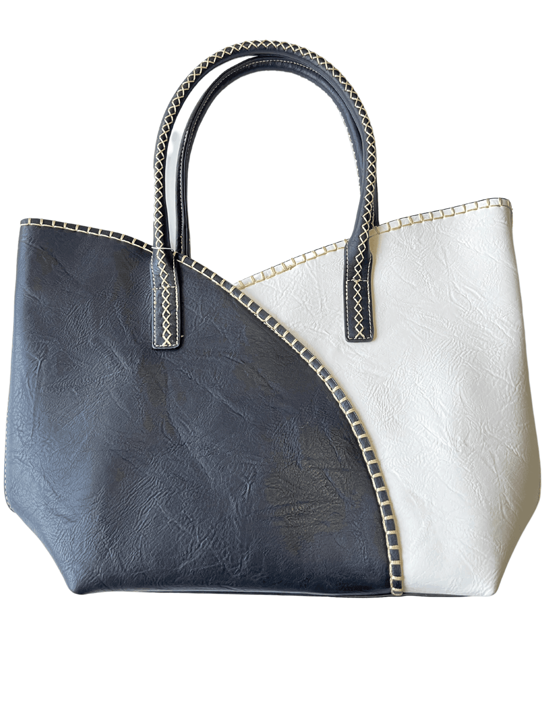 houston texas black and white tote bag boutique near me