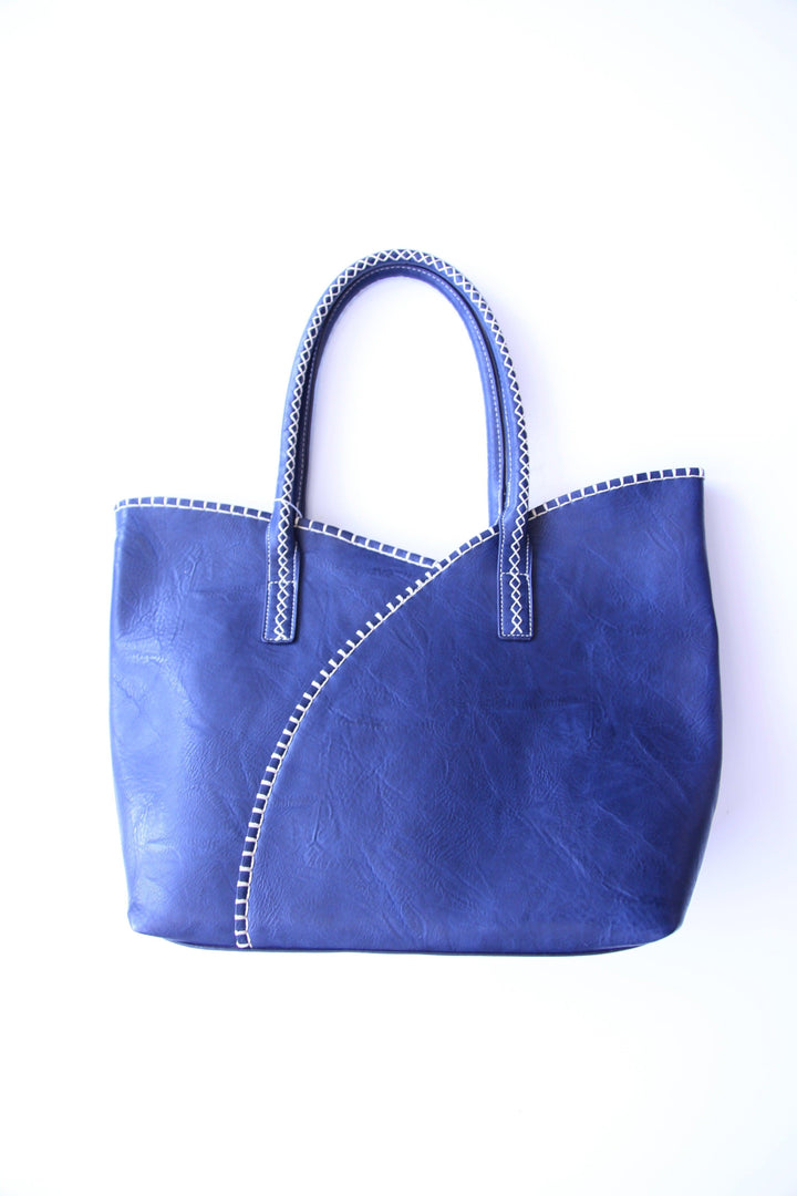 Houston clothing store navy tote
